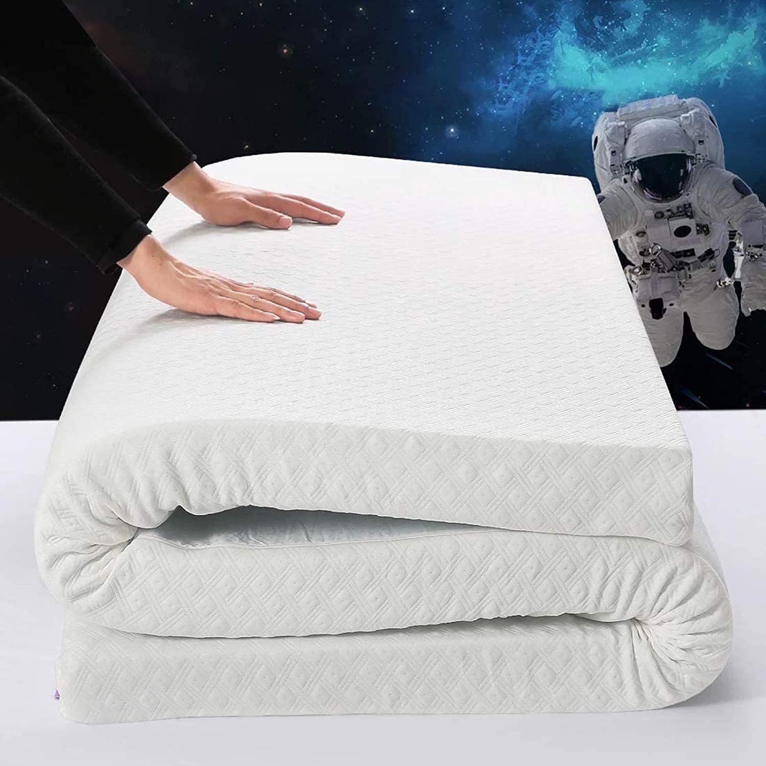 Walmart #ad : MERITLIFE 3 Inch Cooling Memory Foam Mattress Topper for $59.99 (Was $129) + Free Shipping.