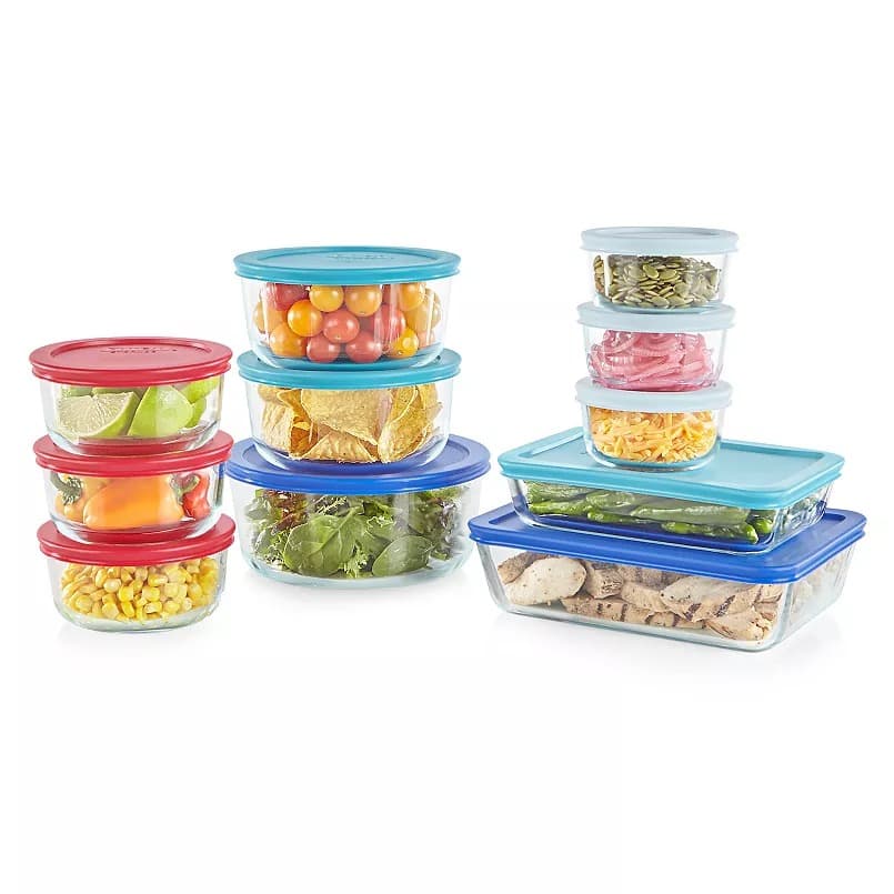 Kohls #ad : Pyrex 22-pc. Glass Food Storage Set for $37.79 (Reg $60) + Free Pickup.