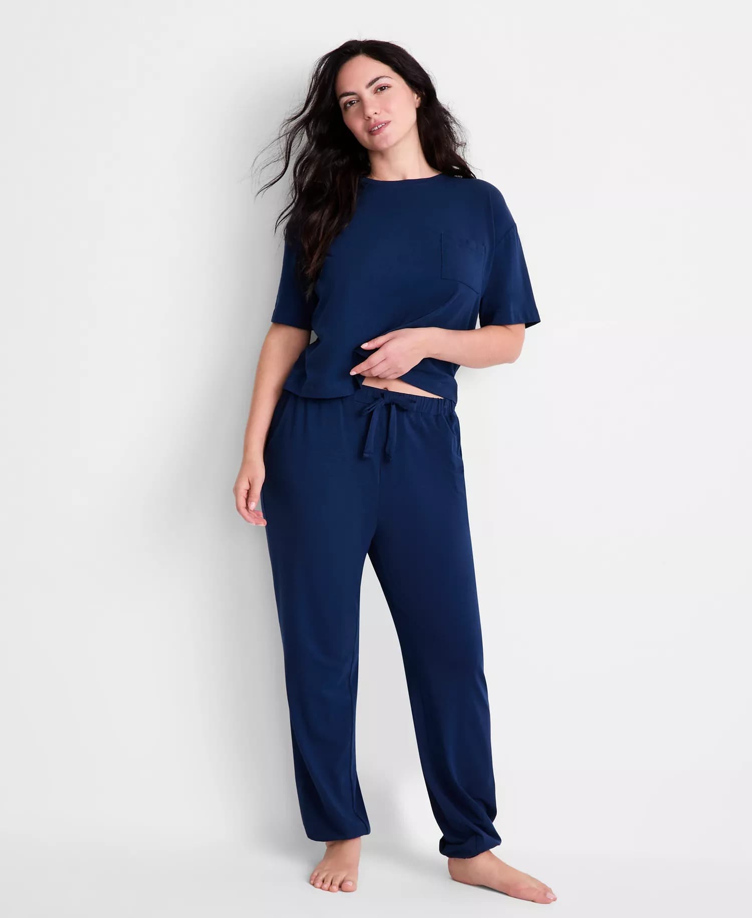 Macys #ad : State of Day Women’s 2-Piece Short-Sleeve T-Shirt and Joggers Pajama Set for $24.99 (reg $64.50) + Free pickup.