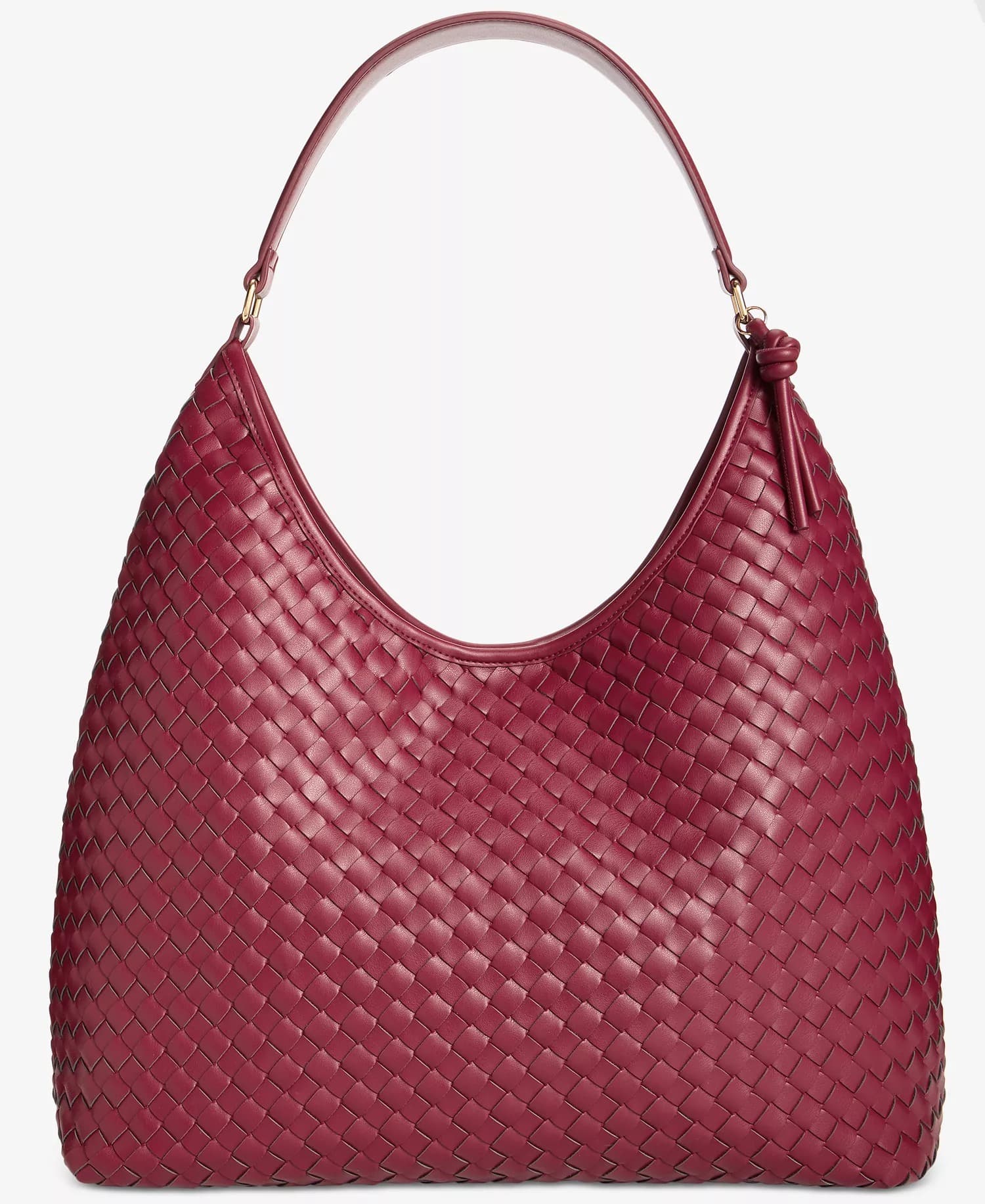 Macys #ad : On 34th Woven Shoulder Bag for $41.85 (reg $139.50) + Free Shipping.