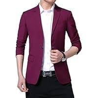 Amazon : Men’s Slim Fit Casual One Button Blazer $13.99 (Reg $28) + Free prime shipping. #ad