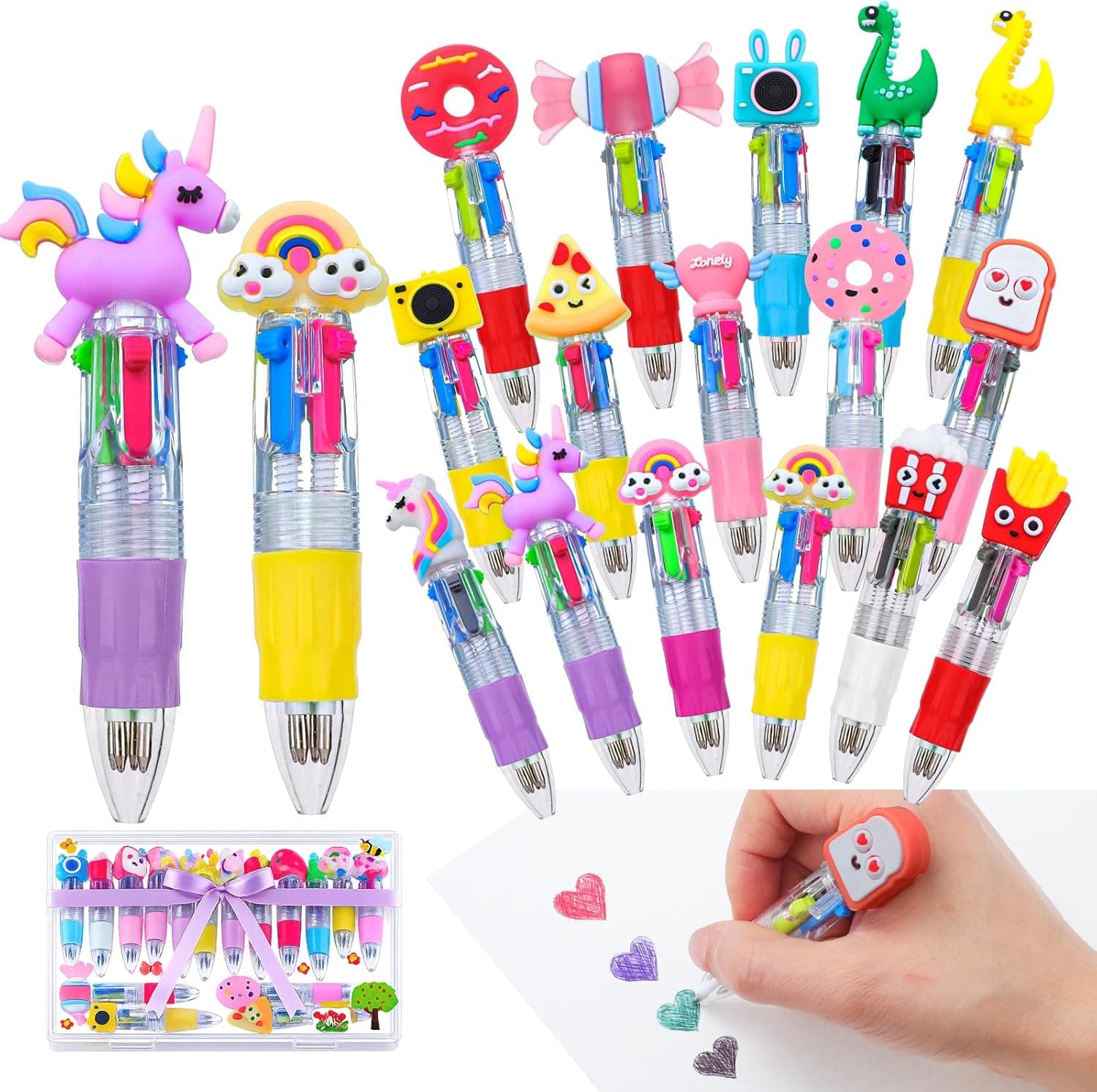 Amazon : BESARME 16 Pcs Fun Pens for Kids $7.19 (Reg $10) + Free prime shipping. #ad