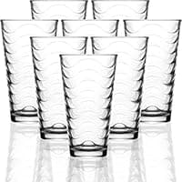 Amazon : 8-Piece 15.7oz Highball Drinking Glasses Set $19.85 (Reg $43) + Free prime shipping. #ad