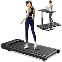 Amazon : Slim Compact Motorized Walking Pad Treadmill $89.98(Reg $150) + Free shipping. #ad