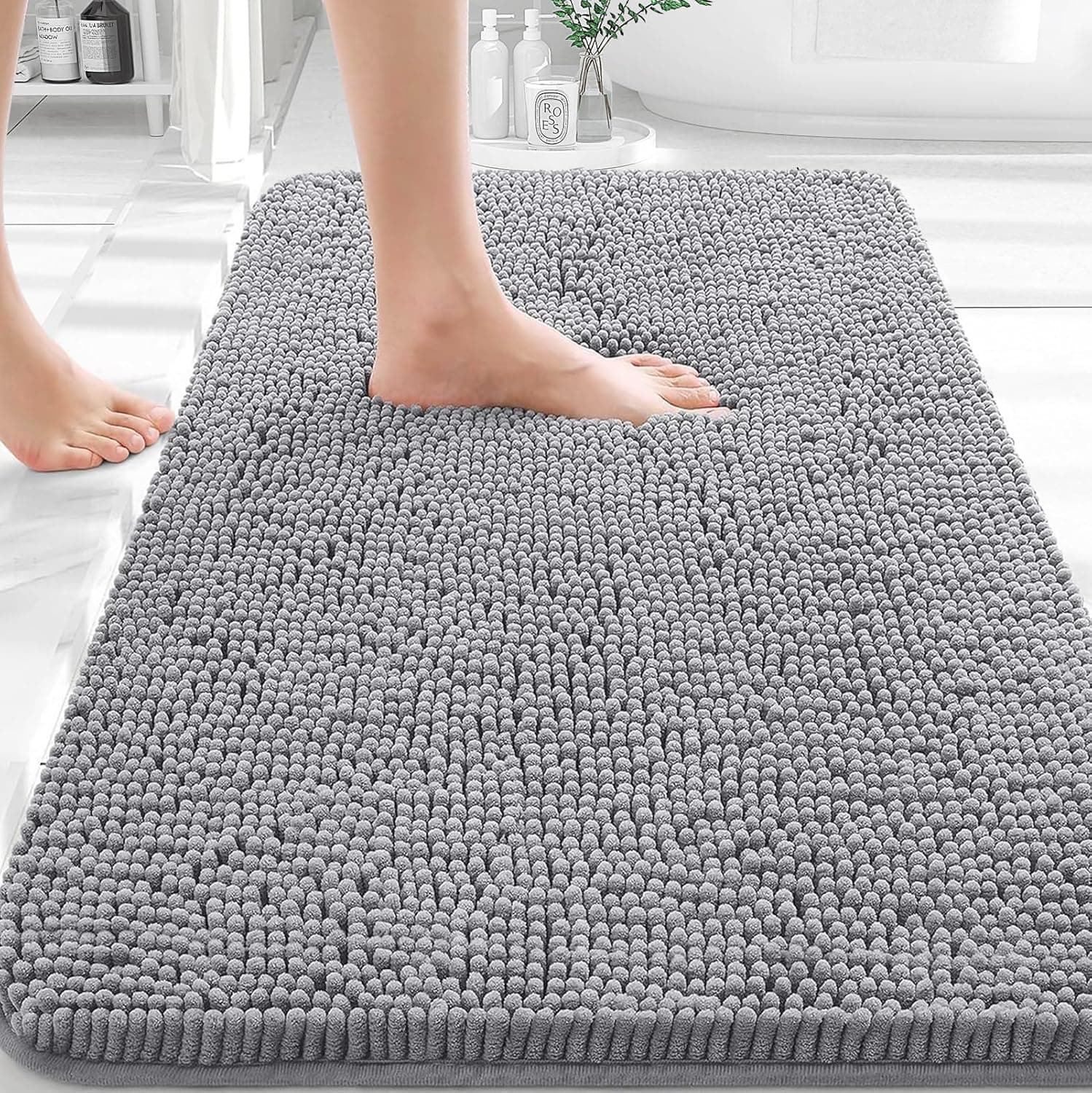 Amazon : OLANLY Bathroom Rugs $9.46 (Reg $15) + Free prime shipping. #ad