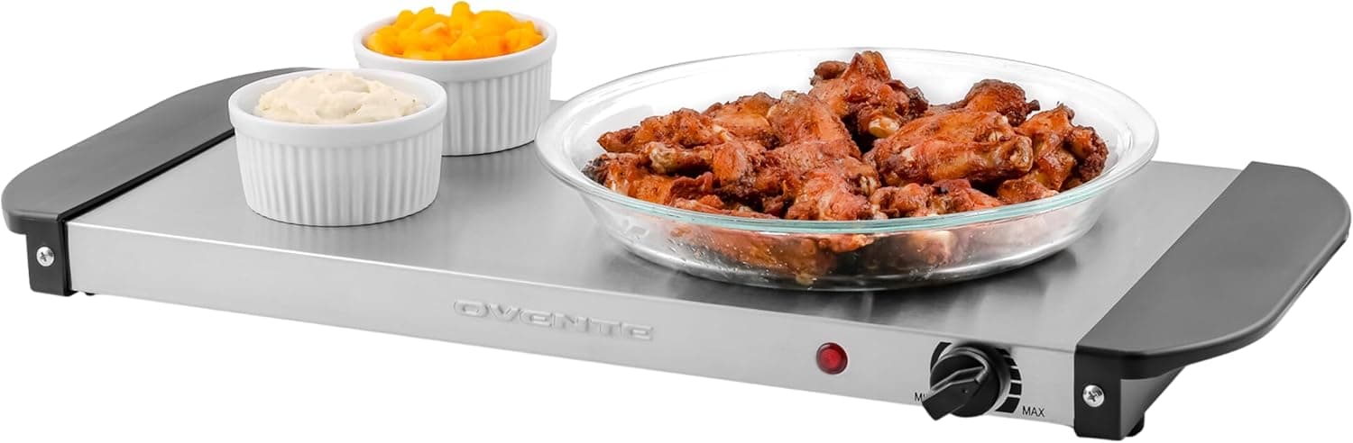 Amazon : OVENTE Electric Warming Tray with Adjustable Temperature Control $18 (Reg $33) + Free prime shipping. #ad