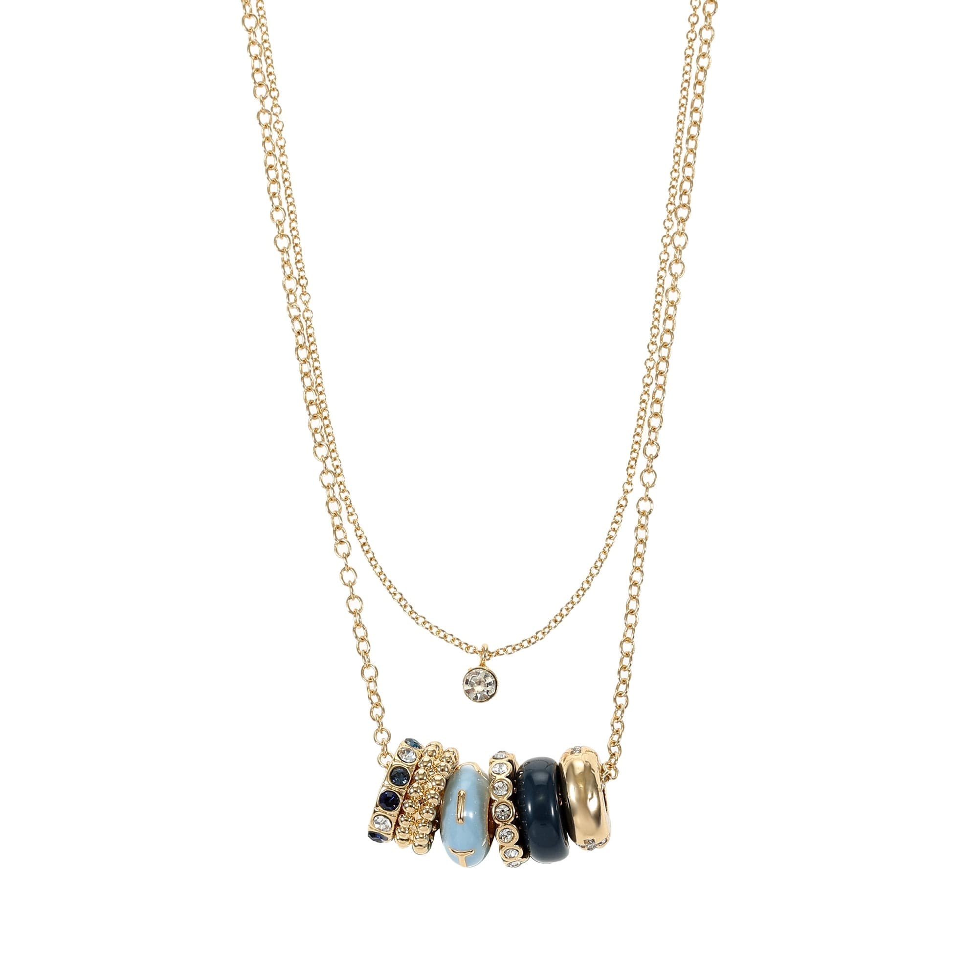 Walmart #ad :Time and Tru Women’s Goldtone “Faith” Round Charm Necklace, Blue, 1 Piece For $6 (Reg $8.92)