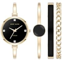 Amazon : Anne Klein Women’s Diamond Accented Watch & Bracelet Set $29.92 (Reg $195) + Free prime shipping. #ad