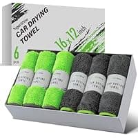 Amazon : 6-Pack 16 “x 12” Ultra Absorbent Scratch-Free Microfiber Car Towels $9.59(Reg $25) + Free prime shipping. #ad
