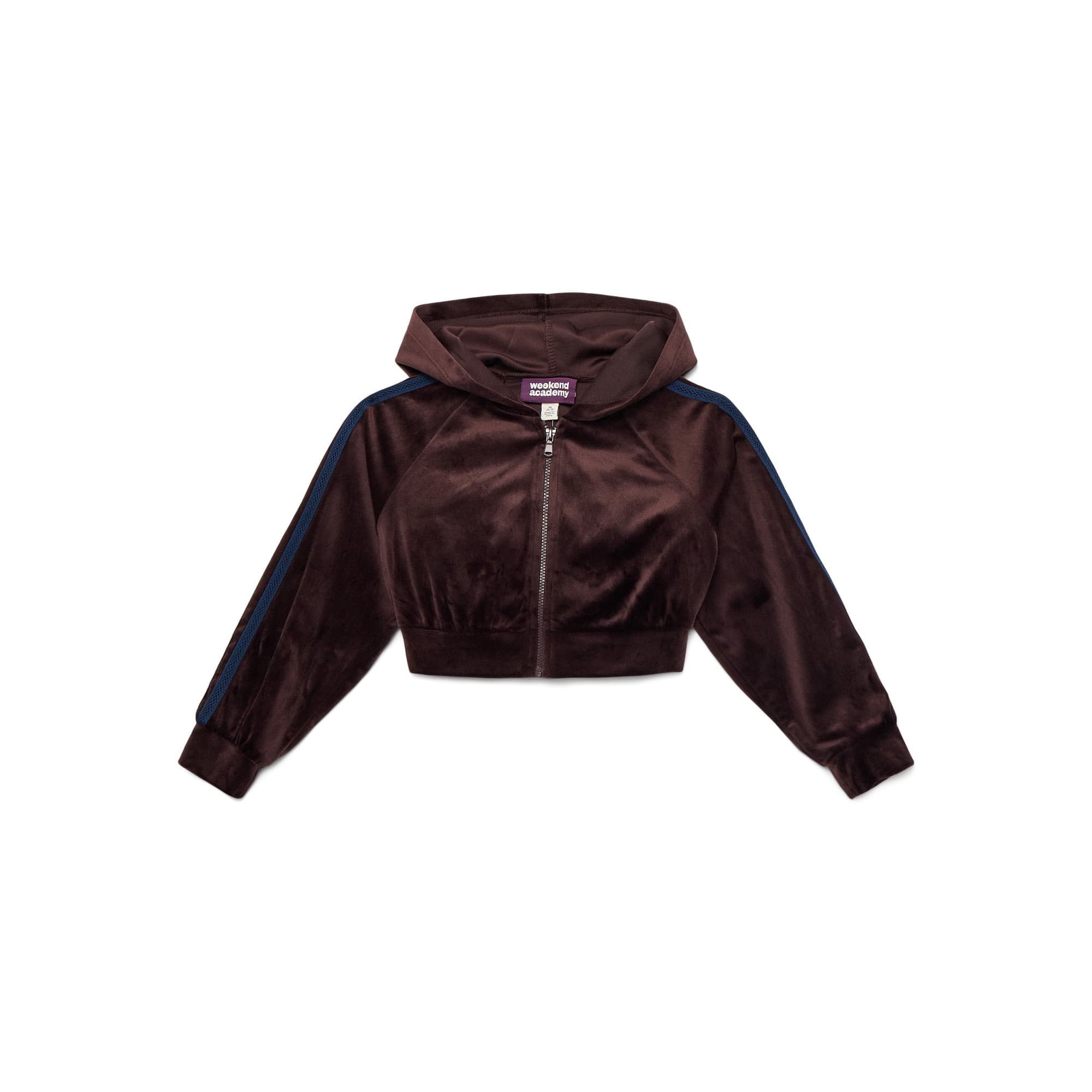 Walmart #ad :Weekend Academy Girls Velour Full Zip Hoodie, Size 4-18 For $5.46 (Reg $14.98)