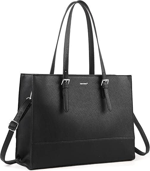 Amazon : TANTOMI Laptop Tote Bag for Women $11 (Reg $23) + Free prime shipping. #ad