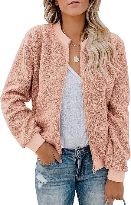 Amazon : Eurivicy Women Fleece Jacket $14 (Reg $39) + Free prime shipping. #ad