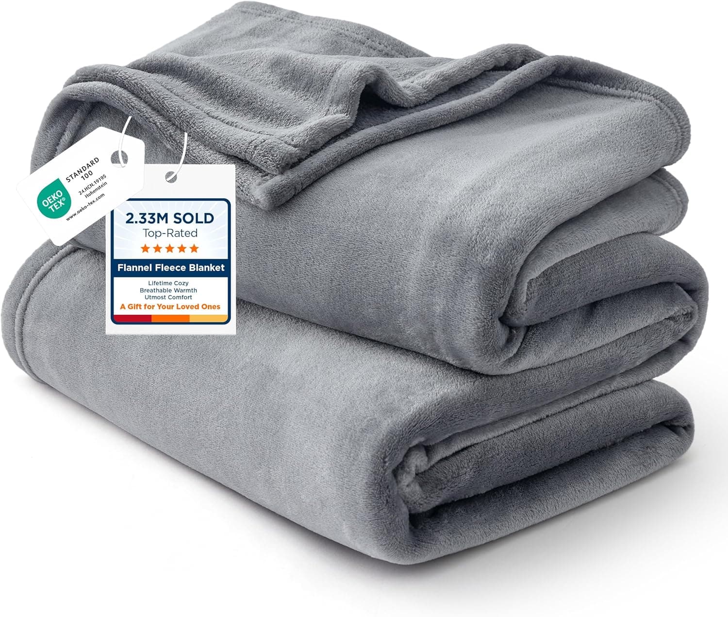 Amazon : Bedsure GentleSoft Fleece Bed Blankets Queen Size $14 (Reg $27) + Free prime shipping. #ad