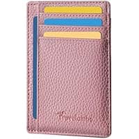 Amazon : Minimalist Leather RFID Blocking Slim Wallet (Various) $3.99(Reg $8) + Free prime shipping. #ad