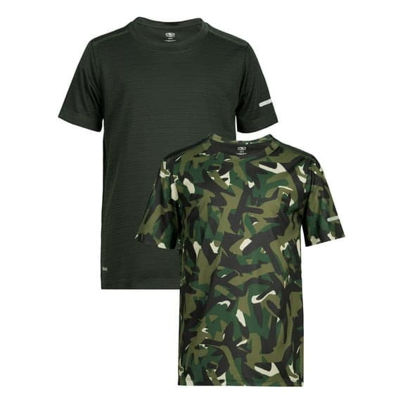 Walmart #ad :Athletic Works Boy’s Active Short Sleeve T-shirt 2-Pack, Sizes 4/5-18 For $4.49 (Reg $12.98)