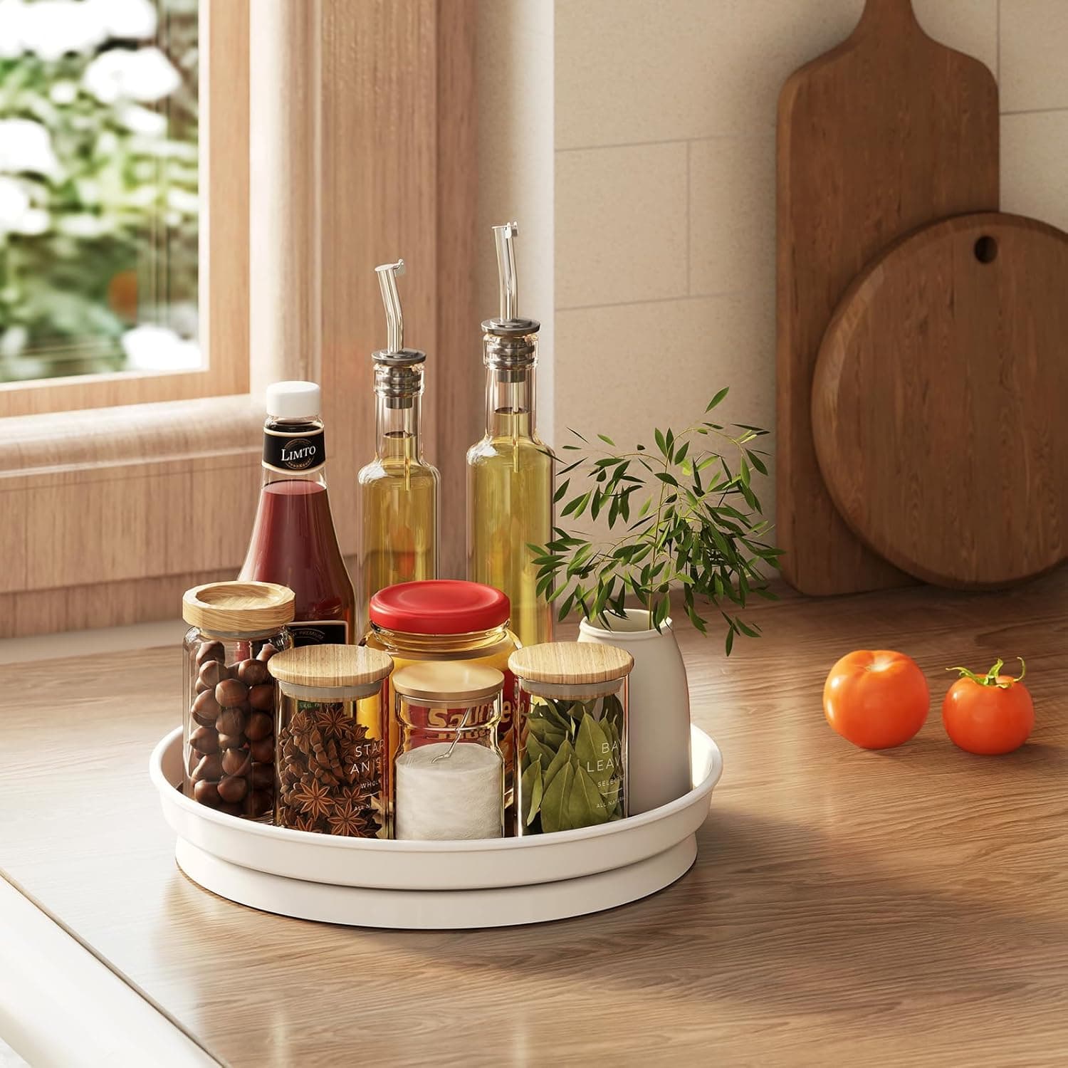 Amazon : LAMU 1 Pack Lazy Susan Organizer $10.99 (Reg $16) + Free prime shipping. #ad