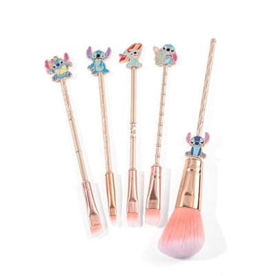 Amazon : 5PCS Pink All-in-One stch Makeup Brush Set $4.99 (Reg $10) + Free prime shipping. #ad