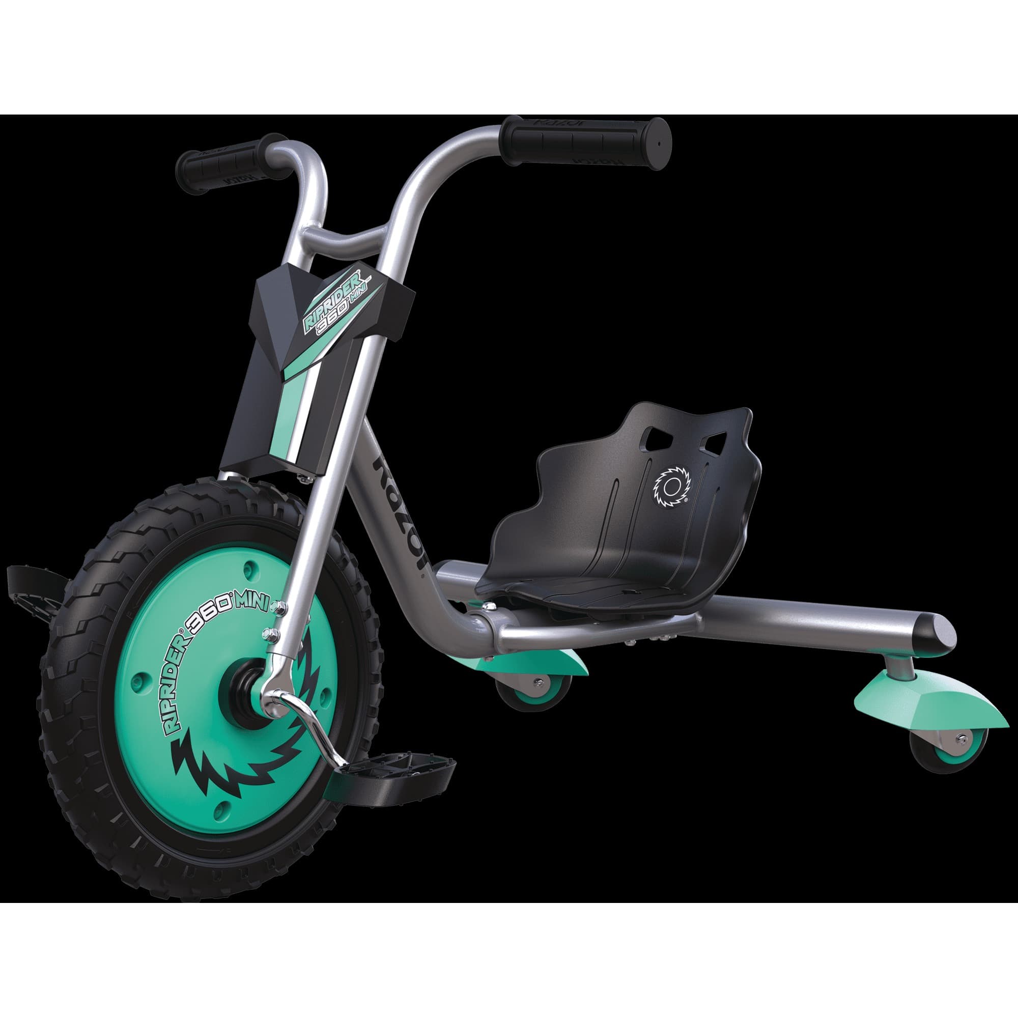 Walmart #ad :Razor RipRider 360 Mini – Teal, 360 Degrees Caster Tricycle, Easy Drifting For $49 (Reg $120.99)