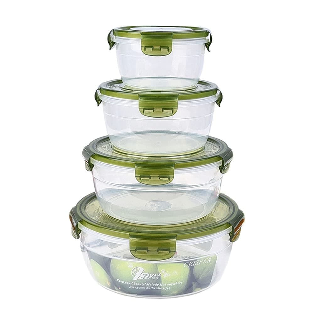 Walmart #ad :4Pcs Large Mixing Bowl with Lids Set, Neat Nesting Batter Bowl, Cooking Bowls For $13.39 (Reg $14.99)