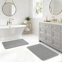 Amazon : 2 Pack 32″ x 20″ Bathroom Rugs and Bath Mat $9.99 (Reg $20) + Free prime shipping. #ad