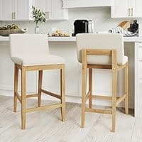 Amazon : Set of 2 Nathan James Gracie Modern Counter Height Bar Stool $143.23 (Reg $400) + Free shipping. #ad
