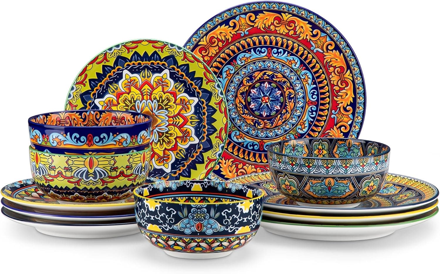 Amazon : Vancasso Plates and Bowls Sets12-Piece Porcelain Dinnerware Set for $39.99 (Reg $95) + Free shipping. #ad