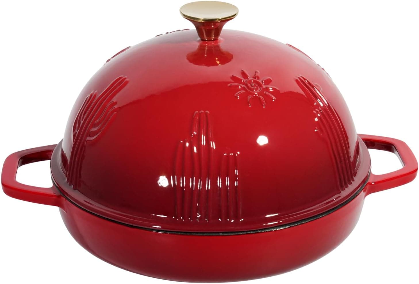 Amazon : Flavehc Cast Iron Bread Oven With Cloche Lid for $29.99 (Reg $69) + Free prime shipping. #ad