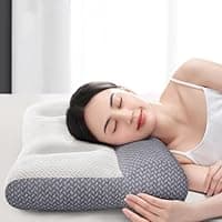 Amazon : Ergonomic Breathable Neck & Shoulder Support Pillow $9.99 + Free prime shipping. #ad