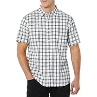 Amazon : Amazon Essentials Men’s Slim-Fit Short-Sleeve Poplin Shirt $5.74 (Reg $9) + Free prime shipping. #ad