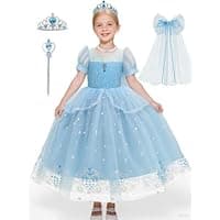 Amazon : Girls Princess Costume Set w/ Crown, Magic Wand & Trailing Bow $12.49 (Reg $25) + Free prime shipping. #ad
