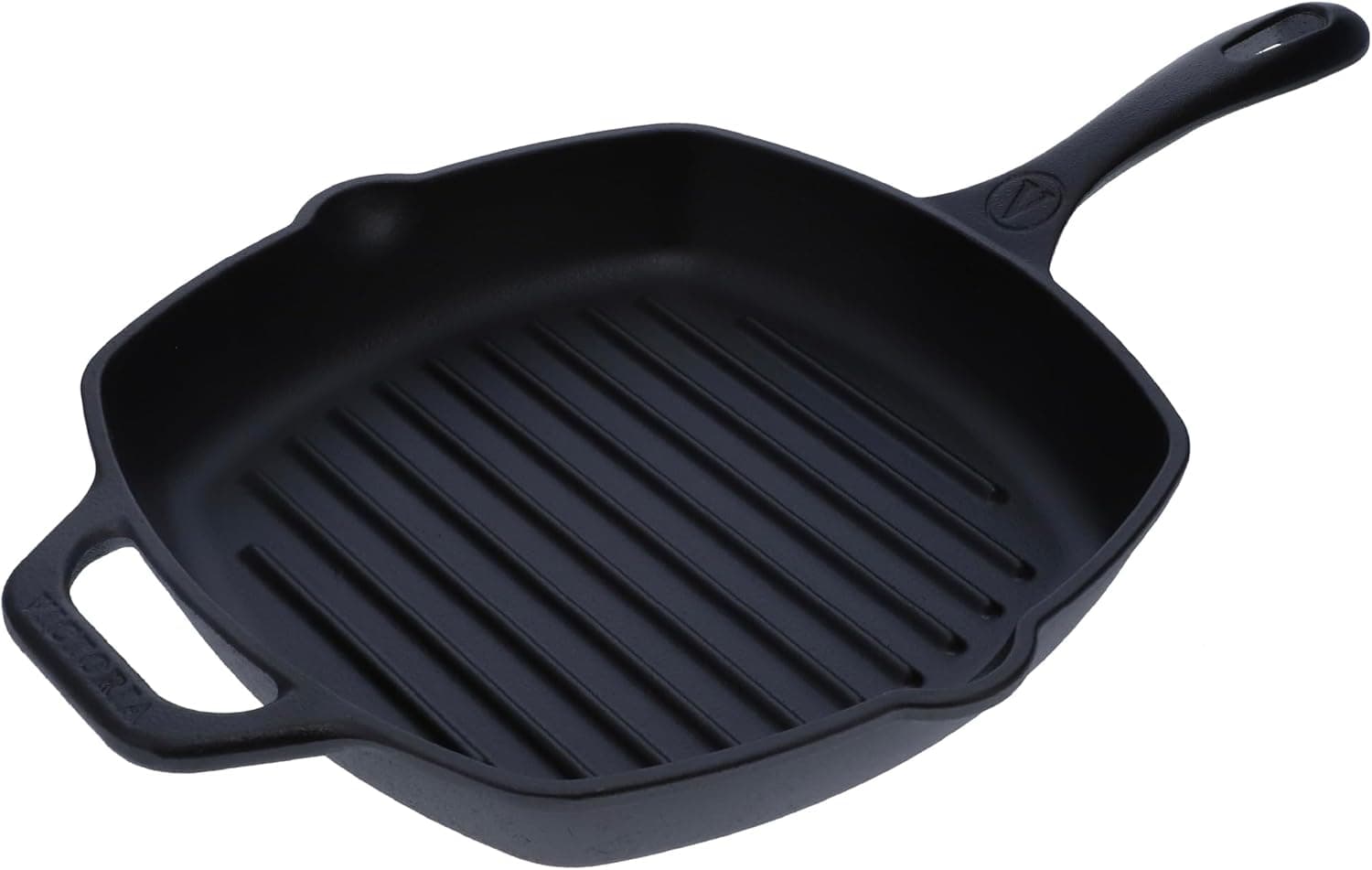 Amazon : Victoria Cast Iron Grill Pan, Square Grill Pan $15.99 (Reg $25) + Free prime shipping. #ad