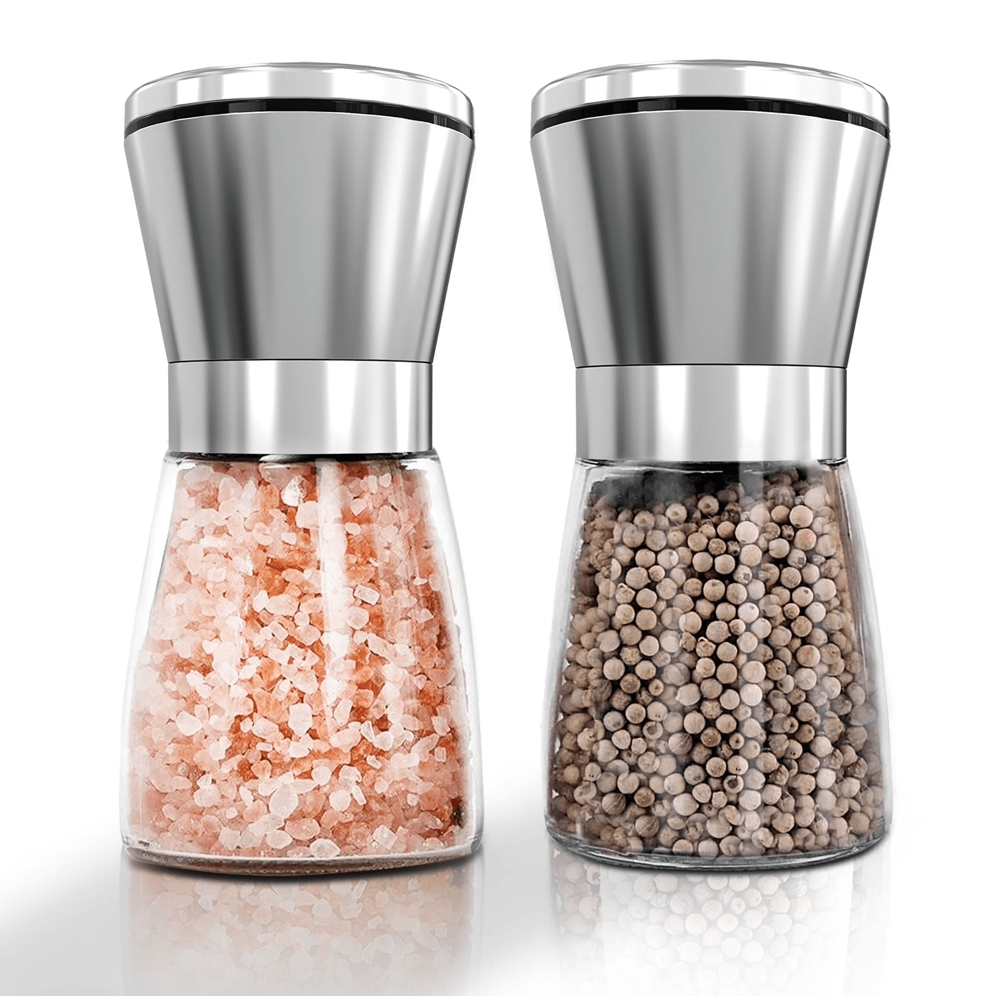 Walmart #ad:Salt and Pepper Grinder Set $9.99 (was $20.99) + store pickup.