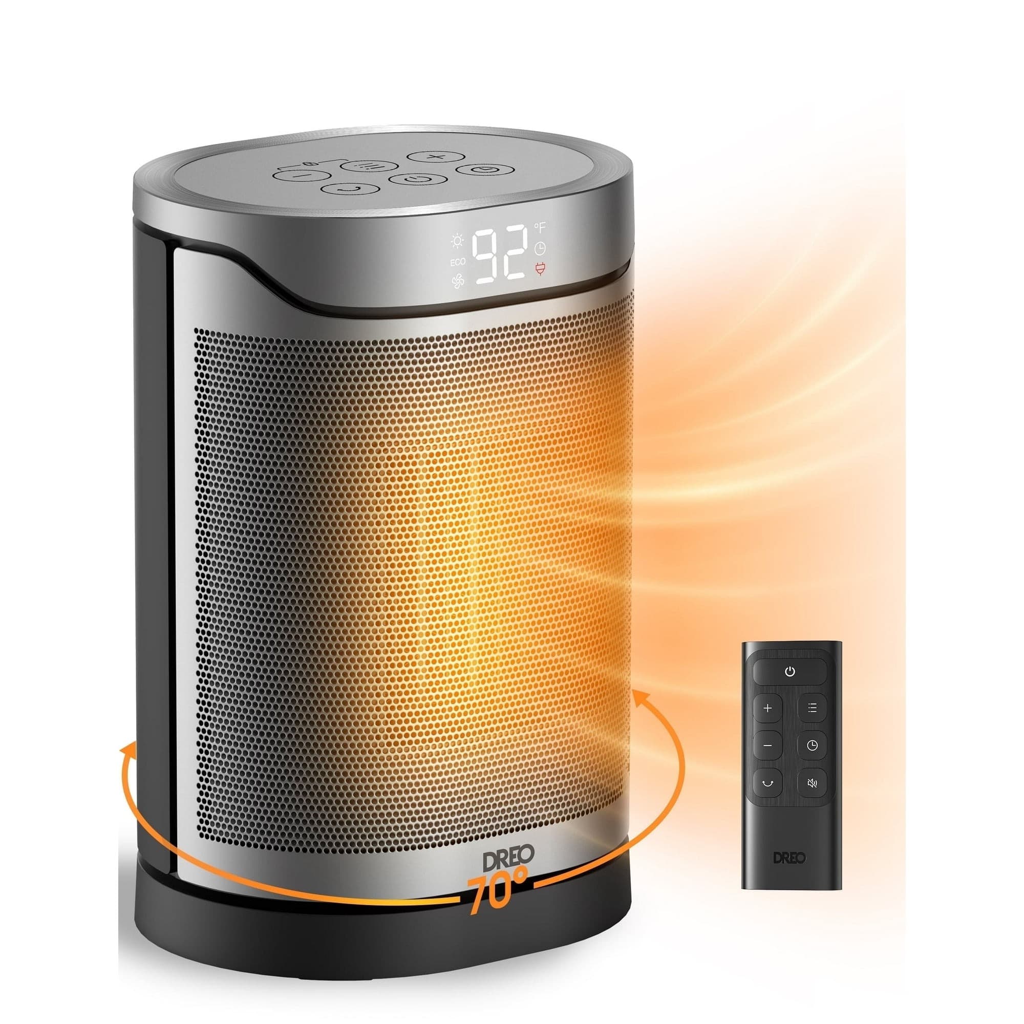 Walmart #ad : Dreo Space Heaters for Home for $49.99 (Was $75) + Free Shipping.