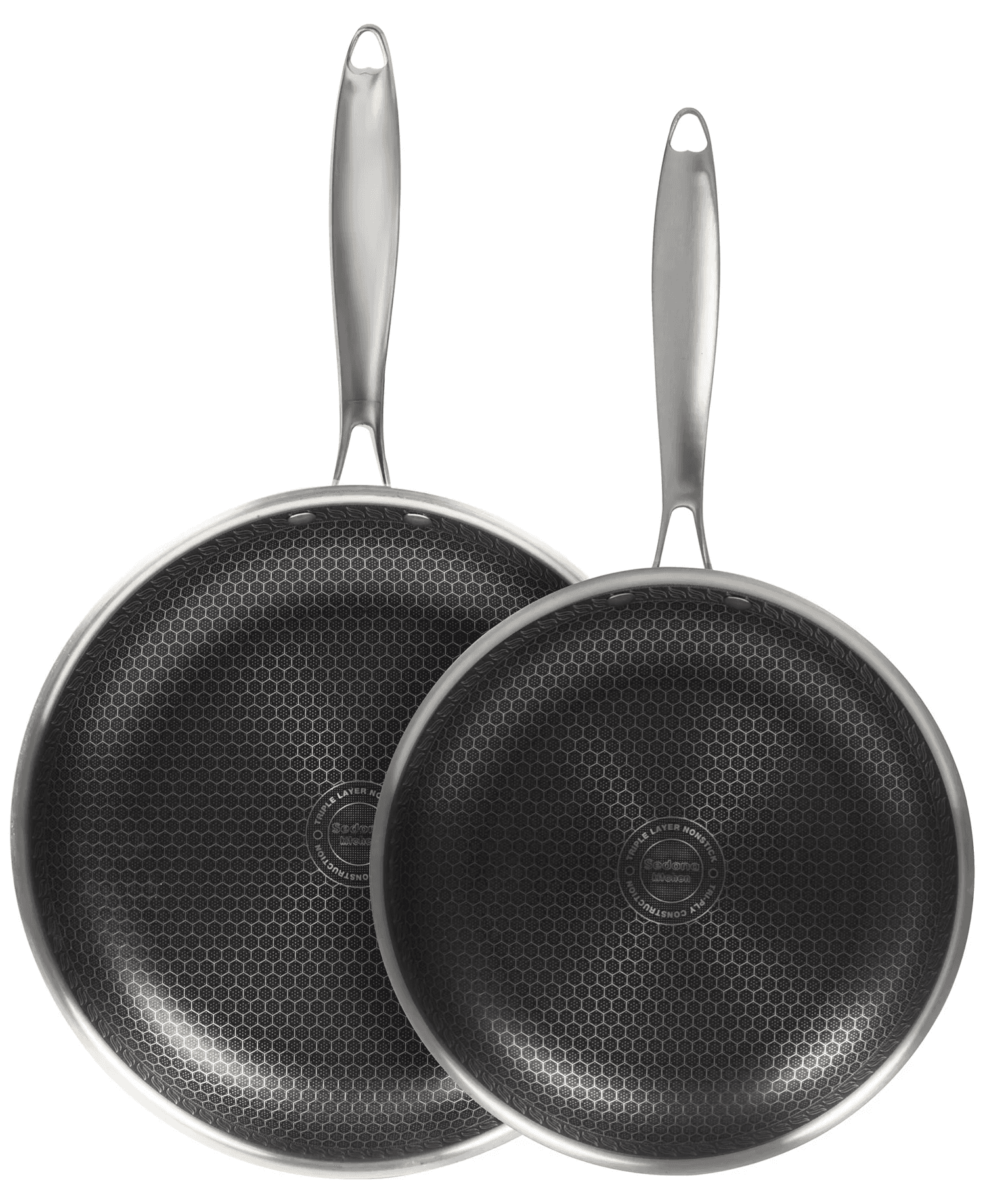 Macys #ad : Sedona Kitchen Glidesteel Stainless Steel Nonstick 2-Pc. Frypan Set for $51.99 (reg $174) + Free Shipping.