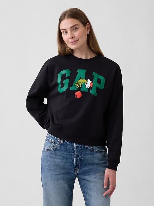 Gap #ad: Oversized Gap Logo Sweatshirt $18 (Reg $60) + Free Pickup.