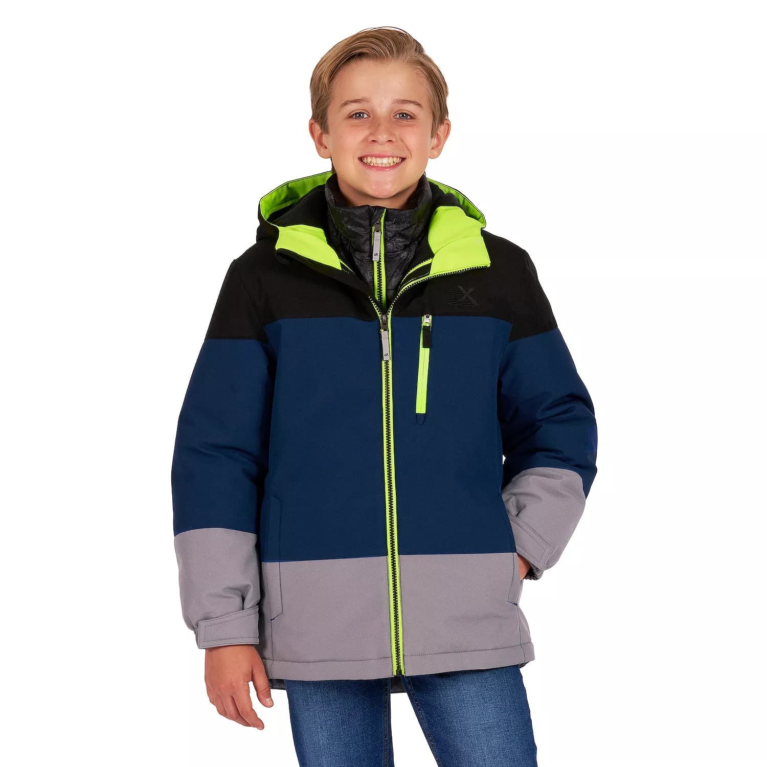 Kohls #ad : Boys ZeroXposur Supernova 3-in-1 System Jacket for $36.75 (Reg $125) + Free Pickup.